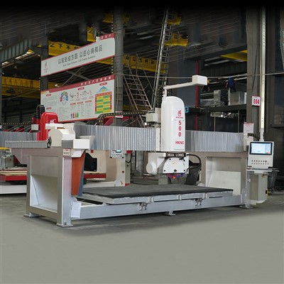 5+1 Gergaji Jambatan CNC Paksi